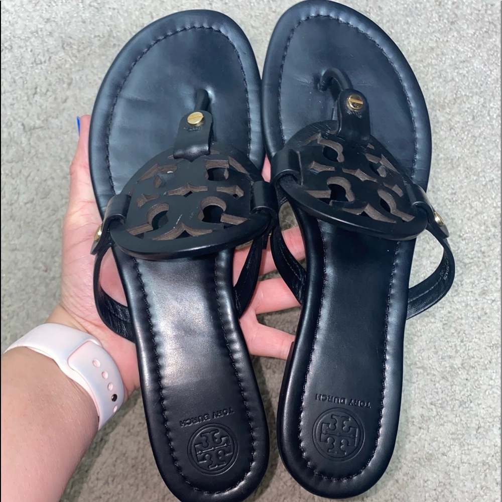 Tory Burch miller sandal leather